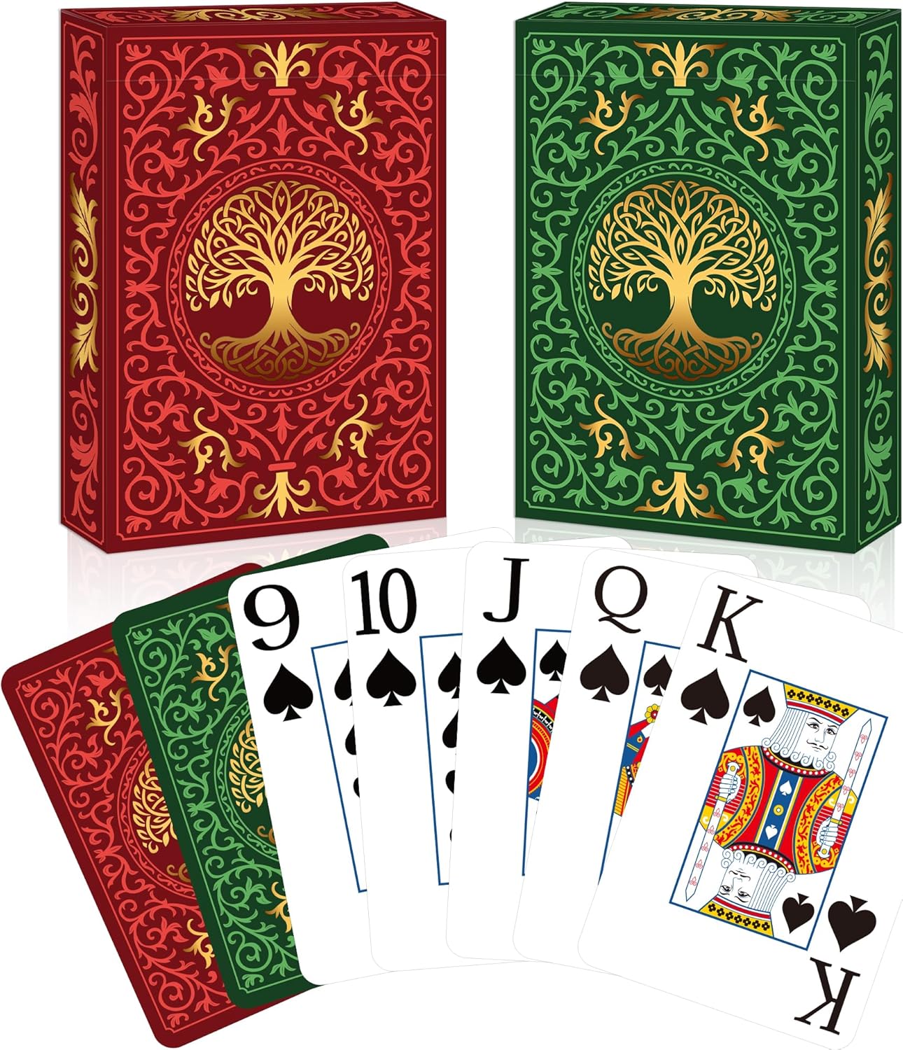 Graded Card Display - Confezione da 2 Mazzi di Carte