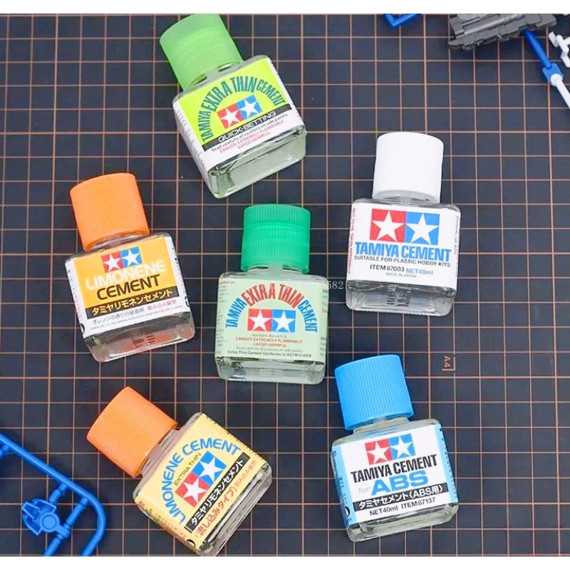 Tamiya Model Paint Set - Colla per Modellismo 40ml 87003/87038/87134/87182 Adesivo