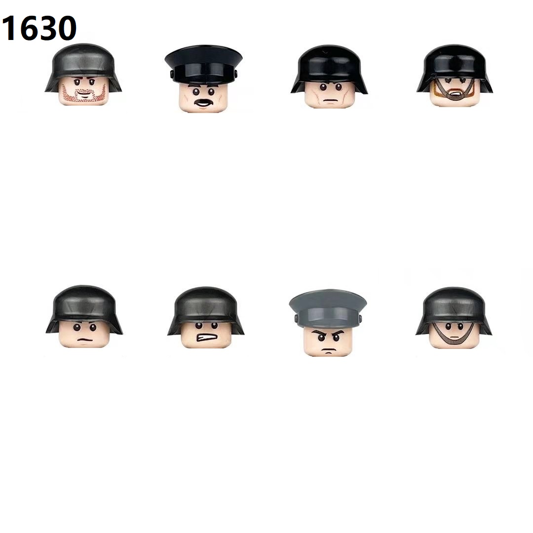 Lego Minifigure Holder - 8pcs arma militare WW2 germania Mini