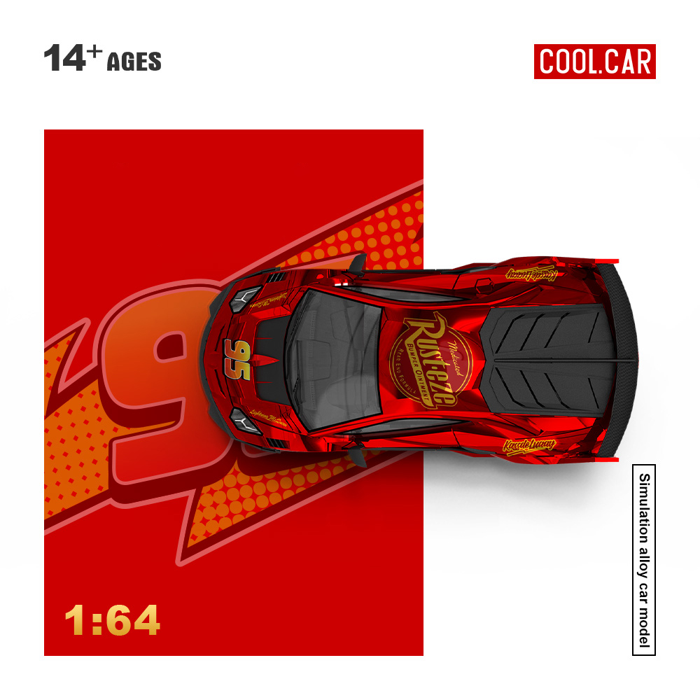 Die Cast Car 1 64 - Modellino Auto in Metallo 1:64 GT