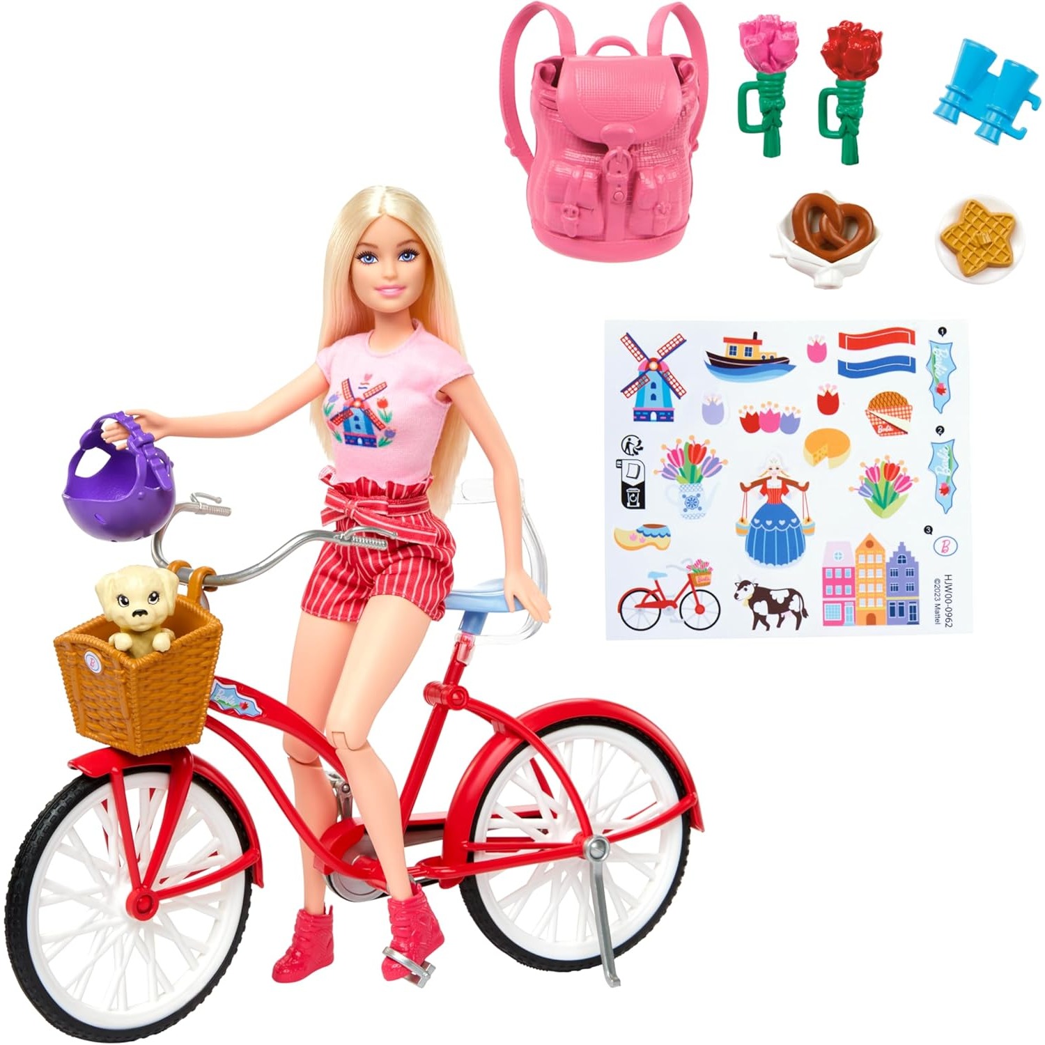 Mattel Toy Barbie - Originale Mattel Barbie Doll Bike Playset