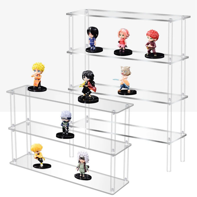 Display Risers Set - Supporto per espositore in acrilico trasparente