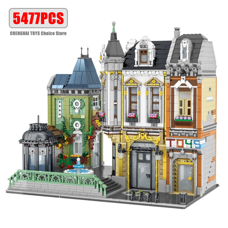 Lego Set City - 5477pcs URGE Street View set MOC