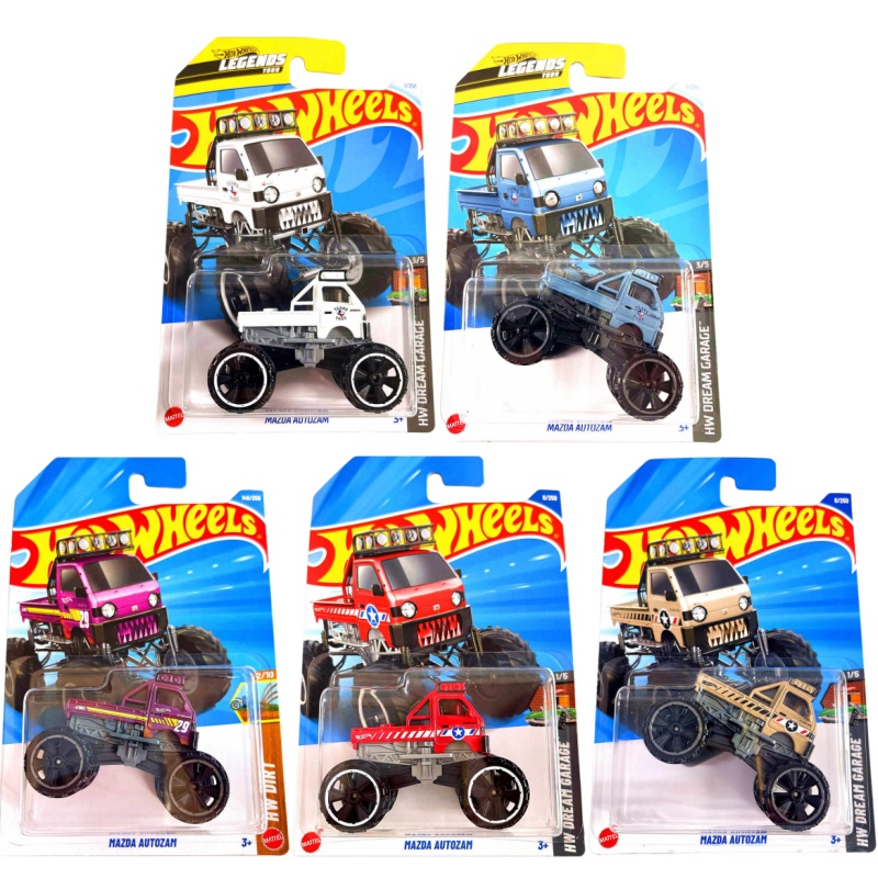 Hot Wheels Car Monster Trucks - Hot Wheels Mazda Autozam Modellino in