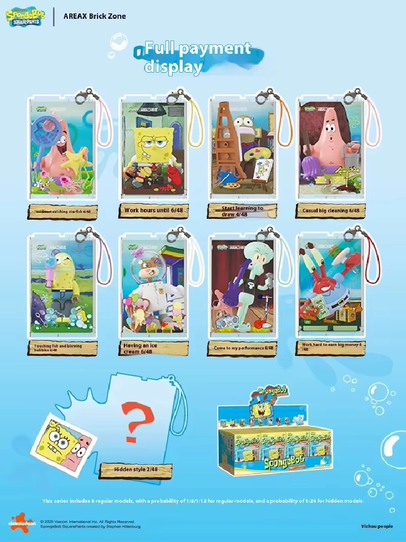 AREAX Originale SpongeBob Biki - Building Block Mini recensione e prezzo