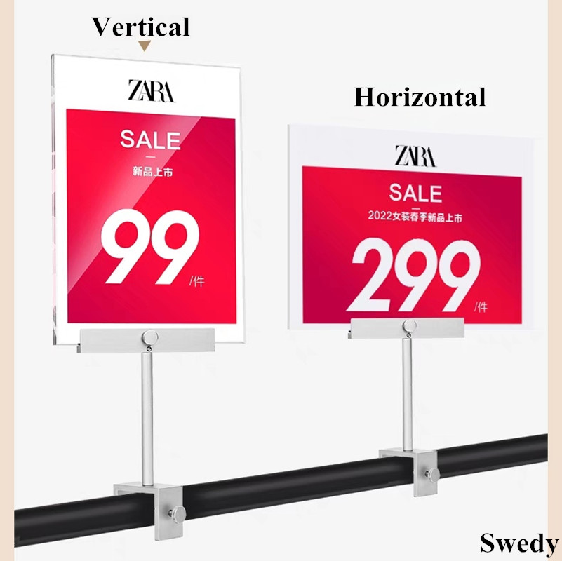 A5 148x210mm in acciaio inossi - Pop Display Shelf recensione e prezzo