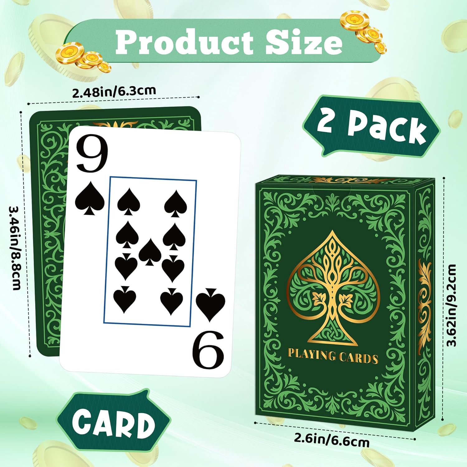 Confezione da 2 Mazzi di Carte - Graded Card Display recensione e prezzo
