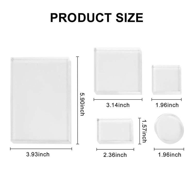 Set di 10 blocchetti per timbr - Display Risers Set recensione e prezzo