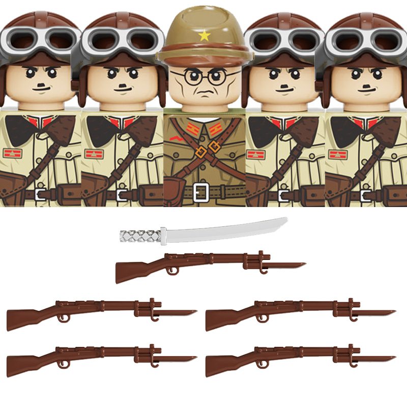 Figurine di Soldati Giapponesi - Lego Minifigure Holder recensione e prezzo