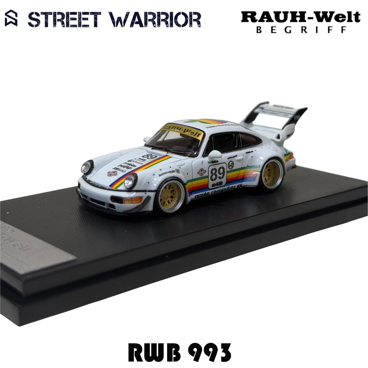 SW In Stock 1:64 RWB 993 Black - Die Cast Car 1 64 recensione e prezzo